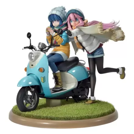 Laid-Back Camp Prisma Wing PVC Statue 1/7 Nadeshiko Kagamihara & Rin Shima 24 cm termékfotója