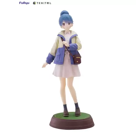 Laid-Back Camp Tenitol PVC Statue Rin Shima 23 cm termékfotója