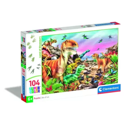 Land Of Dinosaurs puzzle 104pcs termékfotója