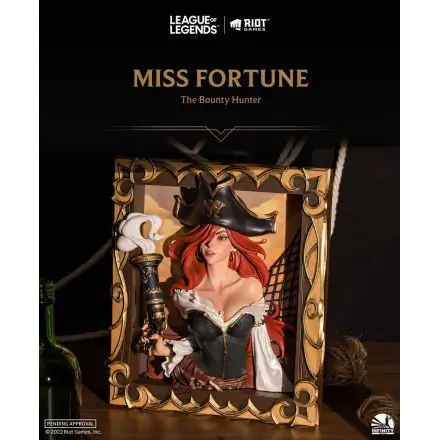League of Legends PVC 3D Photo Frame The Bounty Hunter-Miss Fortune termékfotója