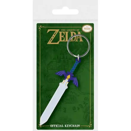 Legend of Zelda Rubber Keychain Master Sword 6 cm termékfotója