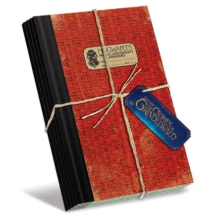 Fantastic Beasts Hogwarts set 4 A5 notebooks product photo