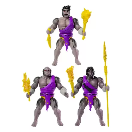Legends of Dragonore Wave 2: Dragon Hunt Action Figure 3-Pack Brukteror Cave Men 14 cm product photo