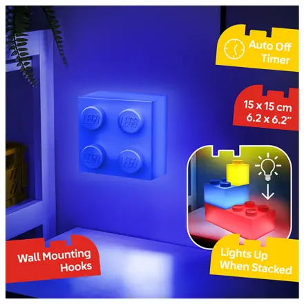 LEGO Blue Brick 2x2 Light Brick  product photo