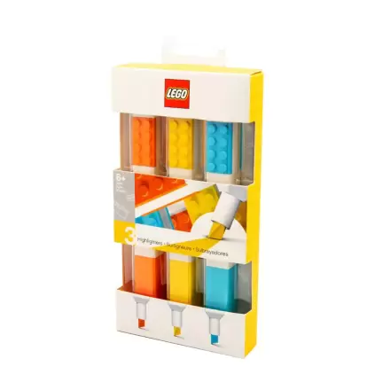 LEGO Highlighters 3-Pack Bricks termékfotója