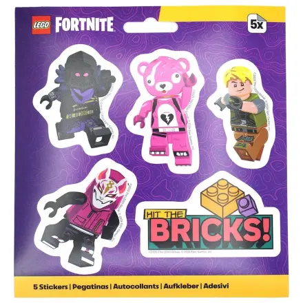 Lego Fortnite Sticker Set Hit The Bricks product photo