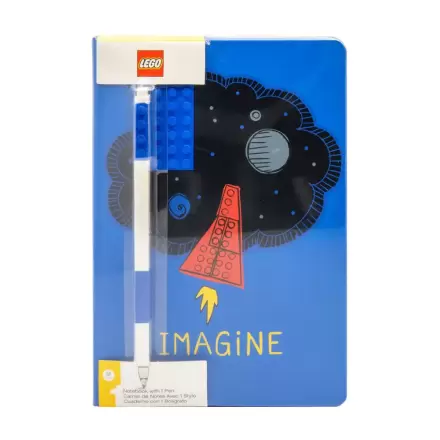 LEGO Notebook with Pen Imagine termékfotója