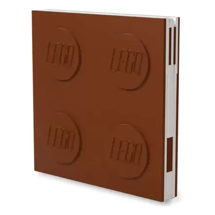 LEGO Notebook with Pen Brown termékfotója