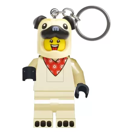 LEGO Minifigures Light-Up Keychain Pug 8 cm termékfotója