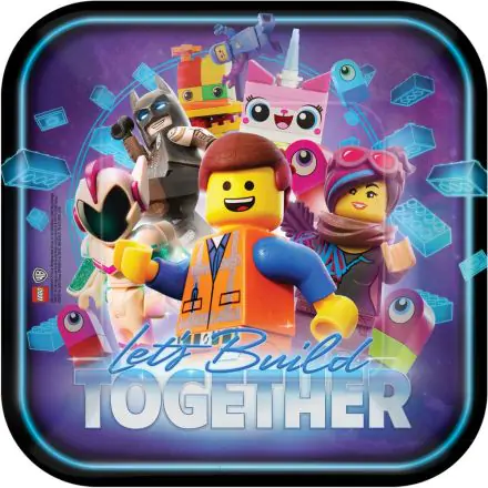 Lego Movie, The Lego Adventure Paper Plates 8 pcs 23 cm product photo