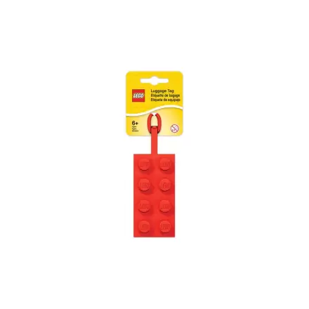 LEGO Luggage tag Red 10 cm product photo