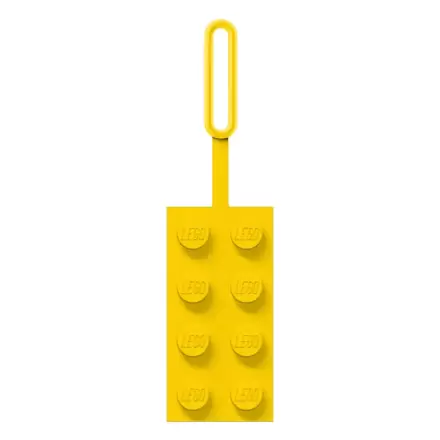 LEGO Luggage tag Yellow 10 cm termékfotója