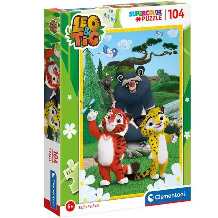 Leo and Tig puzzle 104pcs product photo