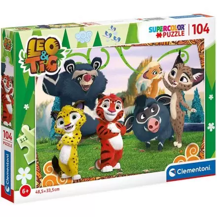 Leo and Tig puzzle 104pcs product photo
