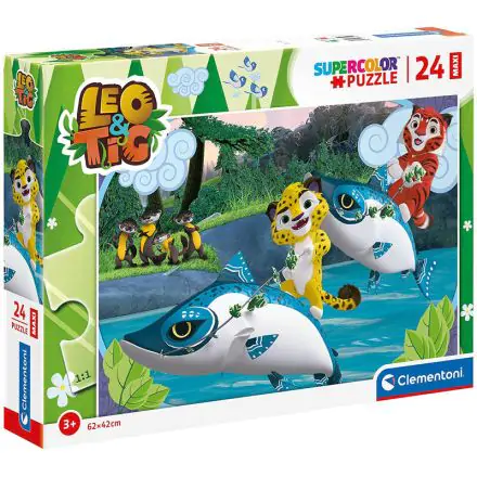 Leo and Tig puzzle 24pcs product photo