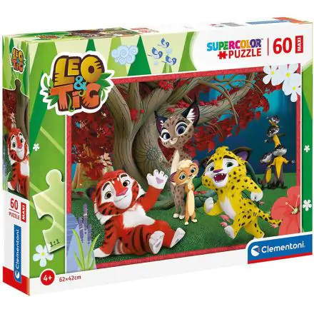Leo and Tig puzzle 60pcs product photo