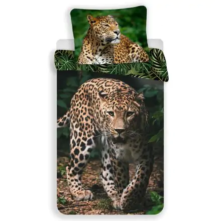 Leopard Duvet Cover Set 140x200cm, 70x90cm product photo