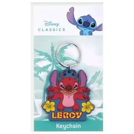 LEROY Rubber Keychain product photo