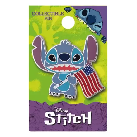 Lilo & Stitch Pin Badge 4th of July Stitch product photo