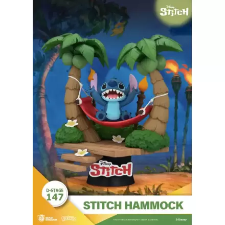 Lilo & Stitch D-Stage PVC Diorama Stitch Hammock 13 cm product photo