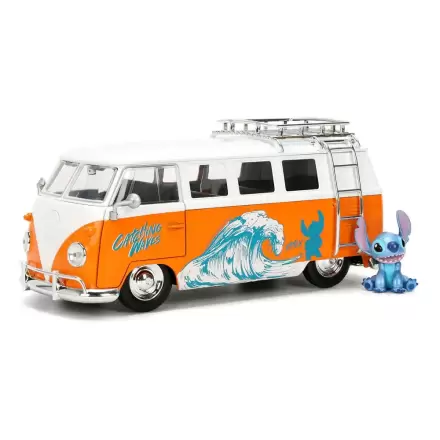 Lilo & Stitch Diecast Model 1/24 1961 VW Bus Stitch product photo