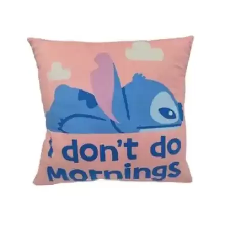 Lilo & Stitch Pillow Stitch I don't do mornings 40 cm termékfotója