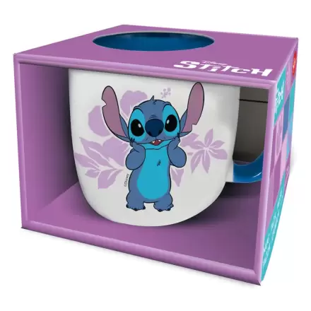 Lilo & Stitch Mug Stitch pink Flowers 385 ml termékfotója