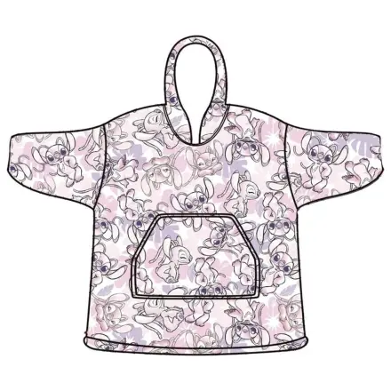 Lilo & Stitch Angel Sweat Poncho Adult Size product photo