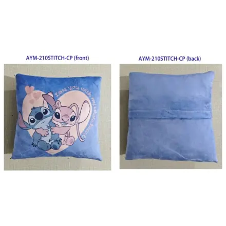 Lilo & Stitch Love you with my whole heart Cushion 35x35cm product photo