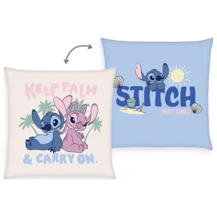 Lilo & Stitch Soft Velboa Pillow Stitch & Angel Keep Palm & Carry On 40 x 40 cm product photo