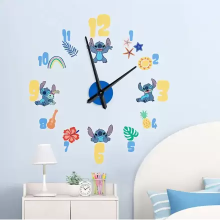 Lilo & Stitch Adhesive Wall Clock Stitch  product photo