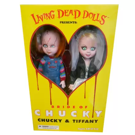 Living Dead Dolls Chucky and Tifanny pack 2 figures 25cm termékfotója