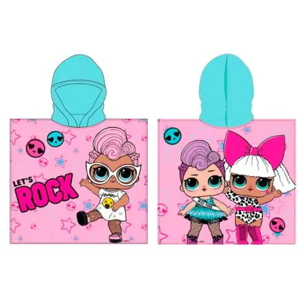 LOL Surprise Lets Rock poncho towel product photo