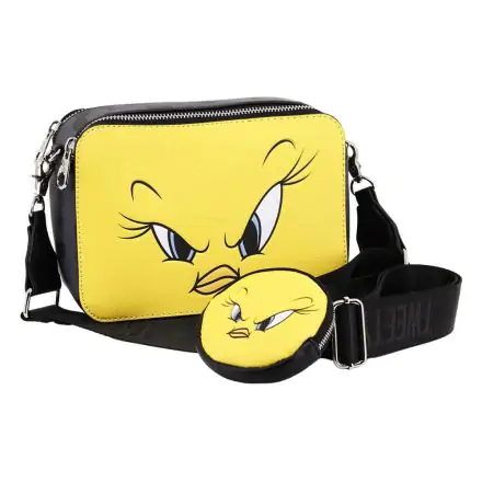 Lonney Tunes IBiscuit Shoulder Bag & Cookie Mini Purse Tweety Angy Face product photo