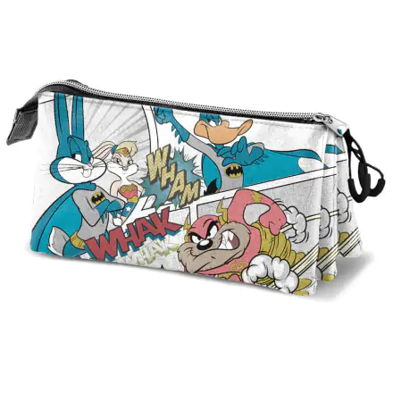 Looney Tunes Batman 100th Anniversary triple pencil case product photo