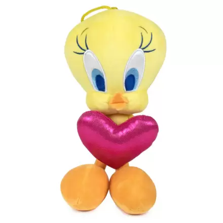 Looney Tunes Tweety with heart plush toy 20cm termékfotója