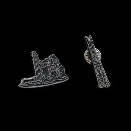 Lord of the Rings Collectors Pins 2-Pack Helm's Deep & Orthanc termékfotója