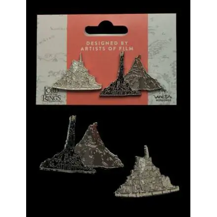 Lord of the Rings Collectors Pins 2-Pack Minas Tirith & Mt. Doom termékfotója