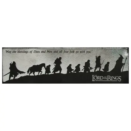 Lord of the Rings Leather Bookmark Fellowship Silhouette product photo