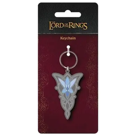 Lord of the Rings Rubber Keychain Arwen Evenstar Pendant product photo