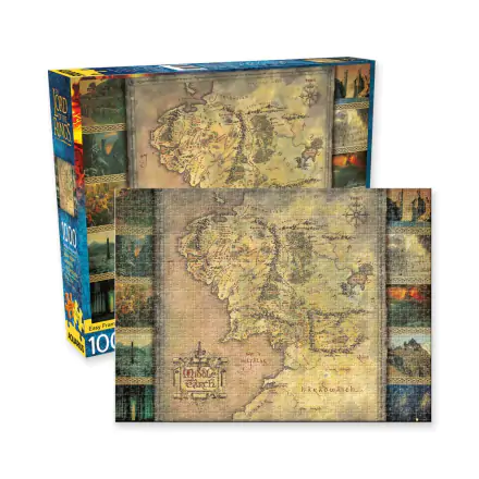 Lord of the Rings Jigsaw Puzzle Map (1000 pieces) termékfotója