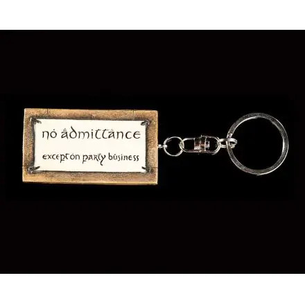 Lord of the Rings Key Ring No Admittance 6 cm termékfotója