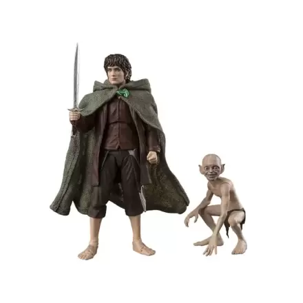 Lord of the Rings S.H. Figuarts Action Figures Frodo Baggins & Gollum termékfotója