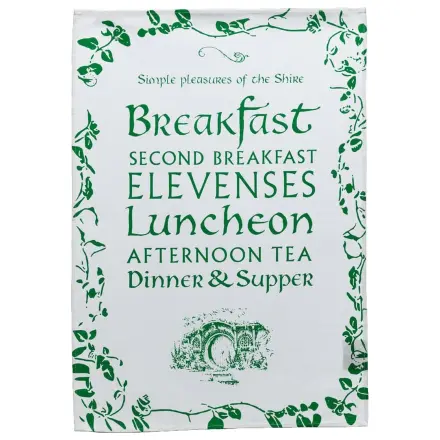 Lord of the Rings Tea Towel Simple Pleasures of the Shire 72 cm product photo