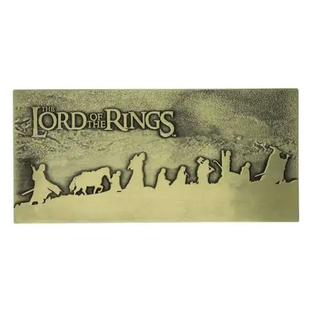 Lord of the Rings The Fellowship Plaque Limited Edition termékfotója