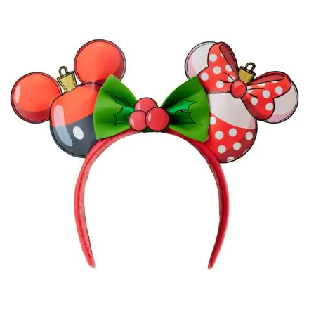 Loungefly Disney Mickey & Minnie Christmas ear headband termékfotója