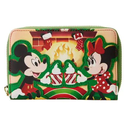 Disney by Loungefly Wallet Mickey & Minnie Hot Cocoa Fireplace termékfotója