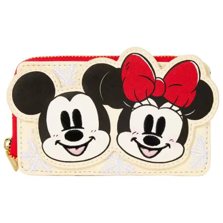 Loungefly Disney Mickey & Friends Holiday Snow cardholder product photo
