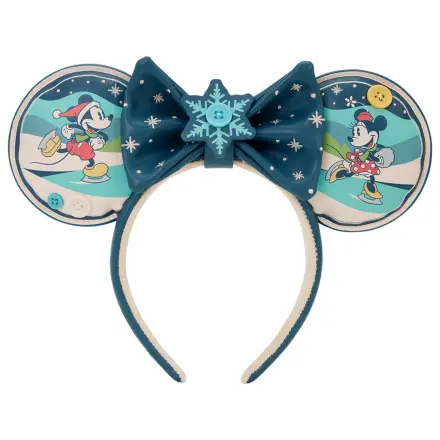 Loungefly Disney Mickey & Minnie Holiday headband product photo