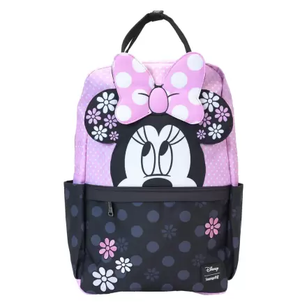 Loungefly Disney Minnie Floral Rock the Dots nylon backpack termékfotója